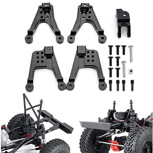 XUNJIAJIE 1 Set Aluminum RC Stoßdämpfer Halter,Front/Rear Shock Tower Hoops for AXIAL SCX10 II 90046 90047 RC Upgrades Part von ZuoLan