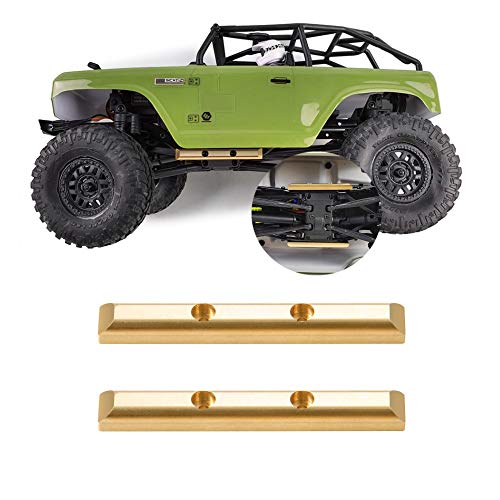 XUNJIAJIE Brass Boulder Bars for 1:24 Axial SCX24 AXI90081 Frame Rails RC Crawler Car Upgrades Zubehör XUNJIAJIE Brass Boulder Bars for 1:24 Axial SCX24 AXI90081 Frame Rails RC Crawler Car Upgrades Zubehör von ZuoLan