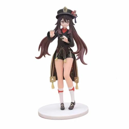XUNJIE Für Hu Tao Figur Charaktermodell, Anime-Statue Puppe Sammlermodell Charaktere Statue, Für Personen Ab 14 Jahren (Assembly Hu Tao) von XUNJIE