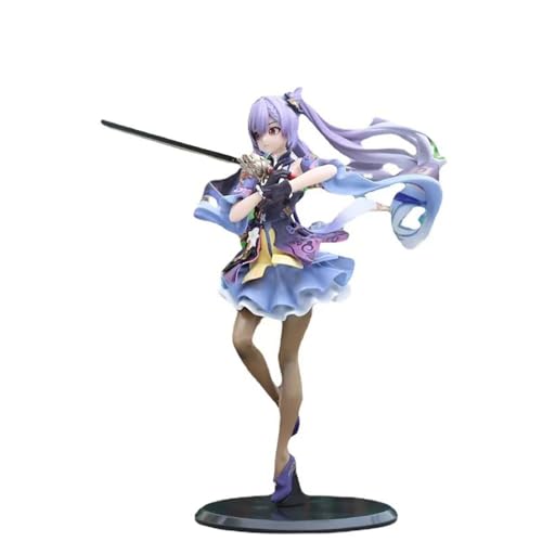 XUNJIE Für Keqing Figur Charaktermodell, Anime-Statue Puppe Sammlermodell Charaktere Statue, Für Personen Ab 14 Jahren von XUNJIE