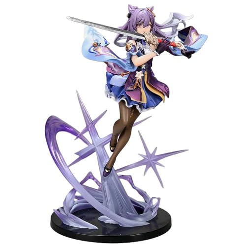 XUNJIE für Keqing Figur Charaktermodell, Anime-Statue Puppe Sammlermodell Charaktere Statue, für Personen ab 14 Jahren von XUNJIE