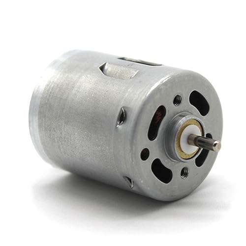 XUPBEHJO 1 Stück 360-Grad-Gleichstrommotor mit Doppelwelle, 6–12 V, Mikromotor – 7000 U/min, hochpräziser Metallgetriebemotor mit 2,3 mm Wellendurchmesser XUPBEHJO 1 Stück 360-Grad-Gleichstrommotor mit Doppelwelle, 6–12 V, Mikromotor – 7000 U/min, hochpräziser Metallgetriebemotor mit 2,3 mm Wellendurchmesser von XUPBEHJO