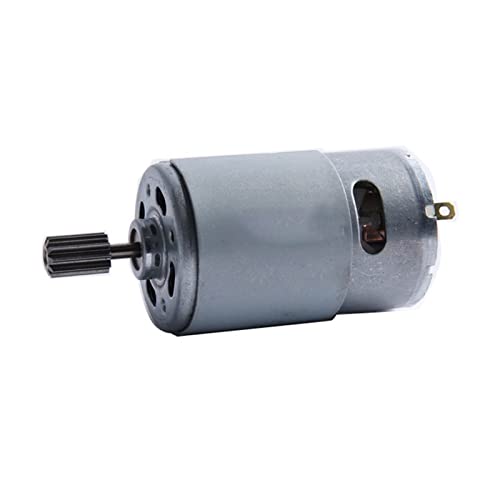 XUPBEHJO 1 Stück RS380 6 V/12 V DC-Bürstenmotor mit hohem Drehmoment und 12-Tonnen-Metallgetriebe for Heimwerkerwerkzeuge und Robotik(6v 13000rpm) von XUPBEHJO