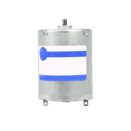 XUPBEHJO 1-teiliges drehmomentstarkes 24-V-RF-370-Wischer-Gokart-Elektromotor-Kit – 12-V-Mikro-DC-Getriebemotor for Robotik und Heimwerkerprojekte(6000rpm 12v) von XUPBEHJO