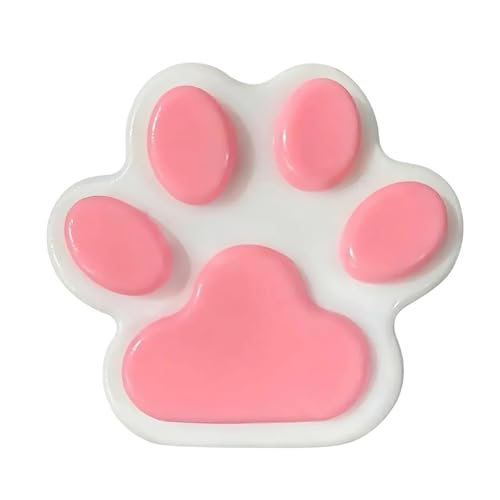 XUQEAYWD 2 Stück 14x14 cm Katzenpfoten Squishy, Anti Stress Ball, Cat Paw Squishy, Antistress Spielzeug, Cat Paw Squeeze Toys,Zum Stressabbau Für Kinder Erwachsene von XUQEAYWD