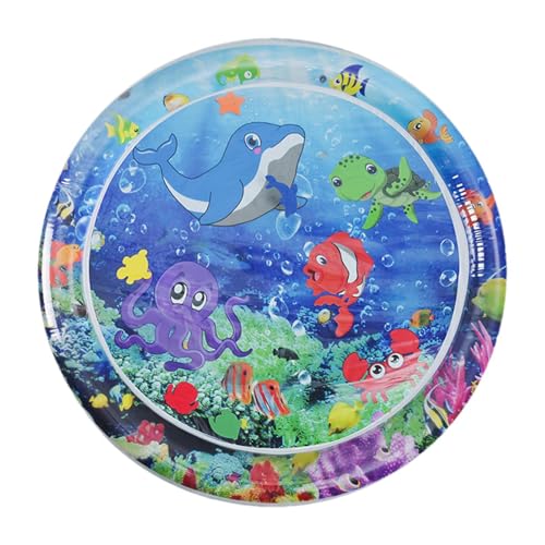XUQEAYWD Baby Wassermatte, Aqua Matte, Wassermatte Katze, Katzen Wasserspielmatte, Rund, Feel Cool Komfort, Katzenspielzeug, 100x100cm XUQEAYWD Baby Wassermatte, Aqua Matte, Wassermatte Katze, Katzen Wasserspielmatte, Rund, Feel Cool Komfort, Katzenspielzeug, 100x100cm von XUQEAYWD