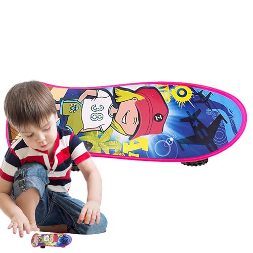 XUQEAYWD Fingerbrett, Finger -Skateboards, Sammlerfingsteile, Taschengröße Handskateboard für Fingerspitzen Bewegung Sport für Kinder Erwachsene Finger Skater von XUQEAYWD