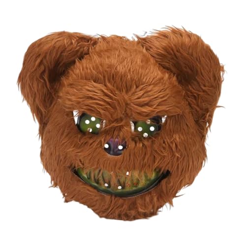 XUQEAYWD Gruselige Hasen-Gesichtsbedeckung, blutige Plüschtier-Kopfbedeckung, Bloody Mouth Bunny Gesichtsbedeckung, Elastische gruselige Gesichtsbedeckung, verstellbares Cosplay-Kostüm für XUQEAYWD Gruselige Hasen-Gesichtsbedeckung, blutige Plüschtier-Kopfbedeckung, Bloody Mouth Bunny Gesichtsbedeckung, Elastische gruselige Gesichtsbedeckung, verstellbares Cosplay-Kostüm für von XUQEAYWD