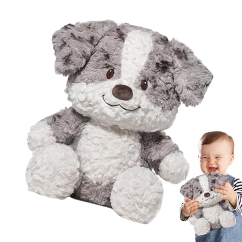 XUQEAYWD Hund ausgestopfte Tier, ausgestopfter Hund Plüsch, Weicher niedlicher Cartoon Puppenpuppe Kissen Collie, Dekoration für Heimschlafzimmer, Plüsch -Stofftierspielzeug für Kinder Erwachsene XUQEAYWD Hund ausgestopfte Tier, ausgestopfter Hund Plüsch, Weicher niedlicher Cartoon Puppenpuppe Kissen Collie, Dekoration für Heimschlafzimmer, Plüsch -Stofftierspielzeug für Kinder Erwachsene von XUQEAYWD