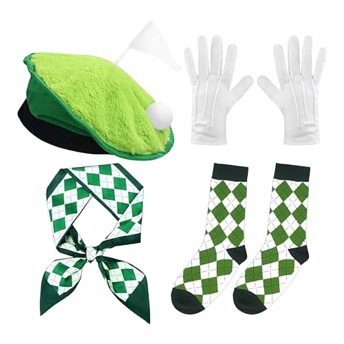 XUQEAYWD Lustige Golfhüte - Golfer Verkleidungshut,Festliche Accessoires Im Set Für Outdoor Feste & Partys Für Damen & Herren XUQEAYWD Lustige Golfhüte - Golfer Verkleidungshut,Festliche Accessoires Im Set Für Outdoor Feste & Partys Für Damen & Herren von XUQEAYWD