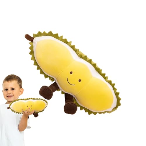 XUQEAYWD Süßes Plüschtier, kreatives Plüschtier, Durian Weiche Stoffpuppe Plüschtiere, Kreative Simulation Kinderkissen, realistische Raumdekoration für und Mädchen XUQEAYWD Süßes Plüschtier, kreatives Plüschtier, Durian Weiche Stoffpuppe Plüschtiere, Kreative Simulation Kinderkissen, realistische Raumdekoration für und Mädchen von XUQEAYWD