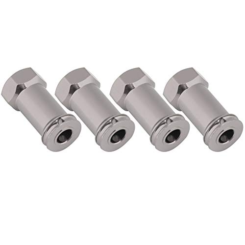 XUXHOU 12mm Hex Hub-Adapter-Kombinierer für Slash 4x4 1/10 LKW, Festes und Umweltfreundliches Material, das für Exquisites Aussehen Elektropliert Ist, Umfasst Schrauben und Gummiringe, Leichte XUXHOU 12mm Hex Hub-Adapter-Kombinierer für Slash 4x4 1/10 LKW, Festes und Umweltfreundliches Material, das für Exquisites Aussehen Elektropliert Ist, Umfasst Schrauben und Gummiringe, Leichte von XUXHOU