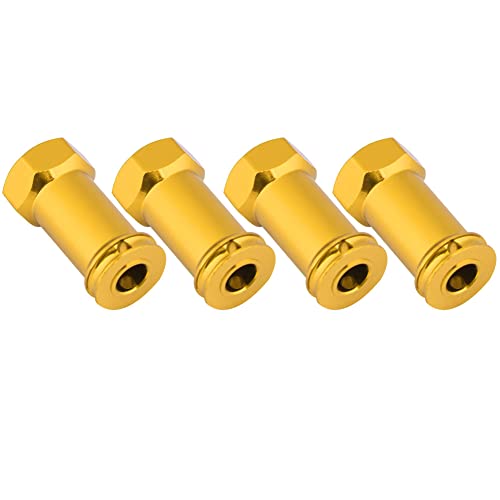 XUXHOU 12mm Hex Hub-Adapter-Kombinierer für Slash 4x4 1/10 LKW, Festes und Umweltfreundliches Material, das für Exquisites Aussehen Elektropliert Ist, Umfasst Schrauben und Gummiringe, Leichte XUXHOU 12mm Hex Hub-Adapter-Kombinierer für Slash 4x4 1/10 LKW, Festes und Umweltfreundliches Material, das für Exquisites Aussehen Elektropliert Ist, Umfasst Schrauben und Gummiringe, Leichte von XUXHOU