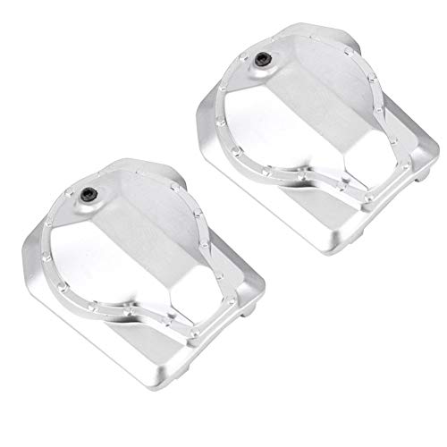 XUXHOU Anodierter Silber Vorderen Heck -Diff -Deckungskoffer für 1/10 RC Crawler Car, Hochwertiges Metallmaterial XUXHOU Anodierter Silber Vorderen Heck -Diff -Deckungskoffer für 1/10 RC Crawler Car, Hochwertiges Metallmaterial von XUXHOU