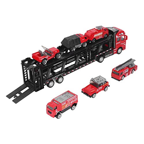 XUXHOU Autotransporter-Feuerwehrauto, Legierung, Zurülls XUXHOU Autotransporter-Feuerwehrauto, Legierung, Zurülls von XUXHOU