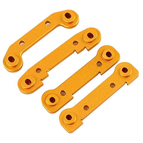 XUXHOU Exquisites Anodized Swing Arm für WLTOYS 144001 1/14 RC -Auto Stabile Leistung, Großartiges RC -Zubehör (Golden y) von XUXHOU