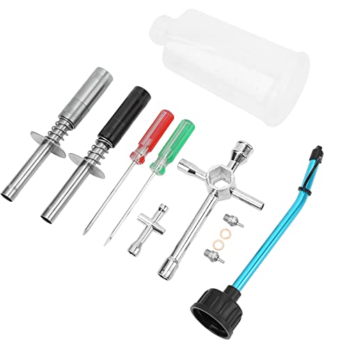 XUXHOU Glow Plug Starter Igniter Kit, Aluminiumlegierung RC Glow Plug Starter mit Kreuzhülsenschraubendreher Öler für 1/10 1/8 Kraftstoffwagensteile von XUXHOU