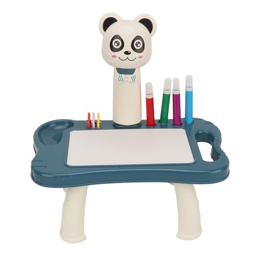 XUXHOU Kinderprojektion Zeichnung Skizzier, Multifunktionales Kunststoffzeichnungsprojektor -Tischmaschine Zum Lernen Zeichnungskizze (Panda) von XUXHOU
