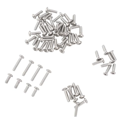 XUXHOU M3 -Schraubenset, Edelstahl -Halbrunde Köpfe Schraubenkit mit Aufbewahrungsbox für TT02 -Automodell XUXHOU M3 -Schraubenset, Edelstahl -Halbrunde Köpfe Schraubenkit mit Aufbewahrungsbox für TT02 -Automodell von XUXHOU