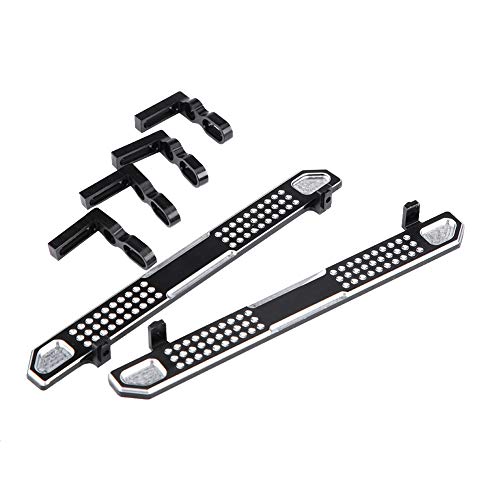 XUXHOU Metallpedalplatte Fußplatte für -4 1:10 RC-Auto, Verbesserte Ersatzteile, Realistisches Design, Ideal für RC Crawler, Schwarze Farbe XUXHOU Metallpedalplatte Fußplatte für -4 1:10 RC-Auto, Verbesserte Ersatzteile, Realistisches Design, Ideal für RC Crawler, Schwarze Farbe von XUXHOU