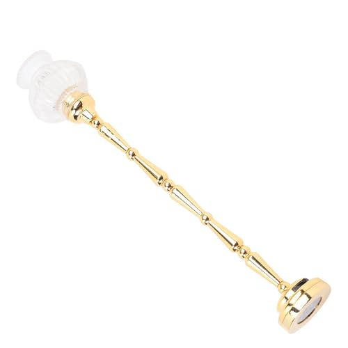 XUXHOU Miniaturpuppenhauslampe, Realistisch 1:12 LED-Bodenlicht, Funktionales LED-Licht mit Schalter für Wohnzimmer Küchendekor DIY-Modellanzeige, Vielseitige Multi-Room-Platzierung, von XUXHOU