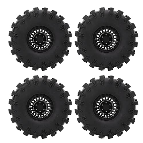 XUXHOU RC Car Tire, 4PCS 2,2 -Zoll -Aluminiumlegierung 1/10 Skala Slip Proof Super Grip Crawler Reifen Hub Gummi -Rad -Zubehör -Set -Kit für Axial SCX10 RR10 XUXHOU RC Car Tire, 4PCS 2,2 -Zoll -Aluminiumlegierung 1/10 Skala Slip Proof Super Grip Crawler Reifen Hub Gummi -Rad -Zubehör -Set -Kit für Axial SCX10 RR10 von XUXHOU