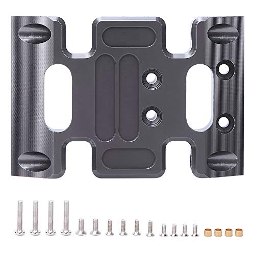 XUXHOU RC Center Skid Plate, Aluminiumlegierung RC Chassis Plate Armor Guard Upgrade-Teile für AXIAL SCX101/10 RC Car XUXHOU RC Center Skid Plate, Aluminiumlegierung RC Chassis Plate Armor Guard Upgrade-Teile für AXIAL SCX101/10 RC Car von XUXHOU