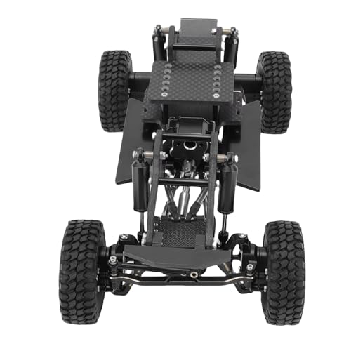 XUXHOU RC -Chassis -Rahmenkit, Leichtes und Robustes Material, Verbesserte Handhabungsleistung, Modulares Baugruppendesign, RC Upgrade Teile, Macht Ihr Auto Cooler und attraktiver. (Black) von XUXHOU