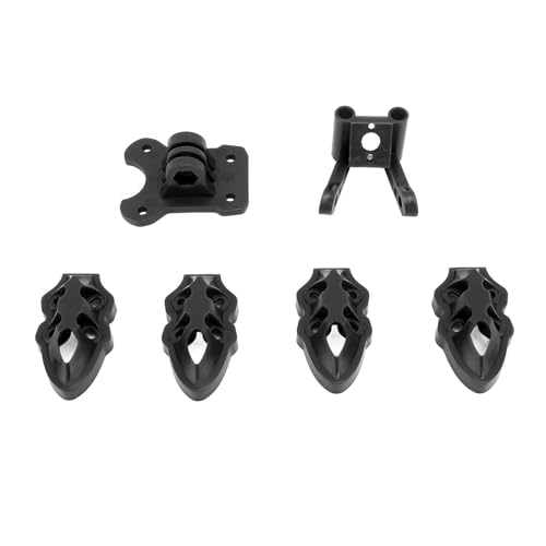 XUXHOU RC-Drohnenmotor-Antennenbasis, FPV-Renndrohnenmotor-Kamera-Antennen-Montagebasis-Kit für 5-10-Zoll-Quadcopter 3D-gedruckt (Black) von XUXHOU