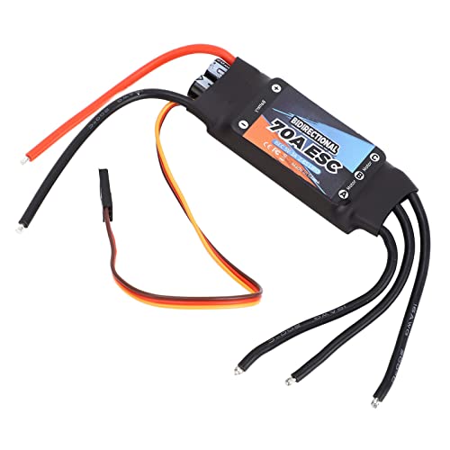 XUXHOU RC Electric Speed Controller 70A Direkter Rückwärtsausgang für RC -Boot, Unterwasserpropeller Schwarz XUXHOU RC Electric Speed Controller 70A Direkter Rückwärtsausgang für RC -Boot, Unterwasserpropeller Schwarz von XUXHOU