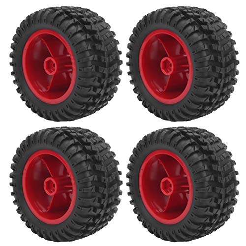 XUXHOU RC -Gummireifen für Wltoys 12428, 4PCS Red RC -Auto Upgrade Reifen mit Offensichtlicher Unebenheit für Besseren Griffe, Hochwertigem Kunststoff+Gummi XUXHOU RC -Gummireifen für Wltoys 12428, 4PCS Red RC -Auto Upgrade Reifen mit Offensichtlicher Unebenheit für Besseren Griffe, Hochwertigem Kunststoff+Gummi von XUXHOU