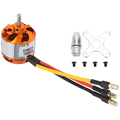 XUXHOU RC Motor Bürstenloser Motor, D2826 Outrunner Combo -Combo -Set mit Adapterersatz für Festes Flugzeugflugzeug (1000KV) von XUXHOU