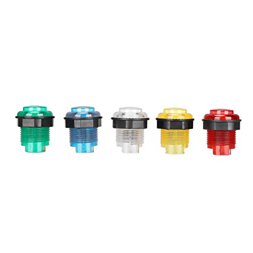 XUXHOU -Spiel -Drucktasten von 5 mit Micro Rassel und Schraubendesign High Definition Durchscheinende Durchscheinende Tasten (12V) von XUXHOU