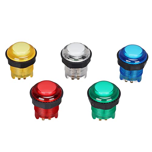 XUXHOU -Spiel -Drucktasten von 5 mit Micro Rassel und Schraubendesign High Definition Durchscheinende Durchscheinende Tasten (5V) von XUXHOU