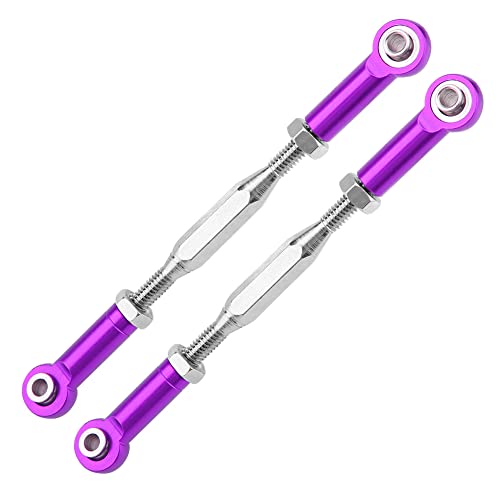 XUXHOU Stabile Leistungssteuerungsstangen für Slash 1/10 Skala RC Truck Rotblau für RC -Hobbyisten (SLA013P Purpur) von XUXHOU
