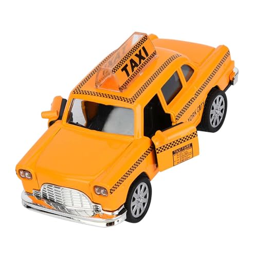 XUXHOU Taxiautomodell, 1:32 Legierungsautomodell-Simulation Taxi-Autospielzug MIT Sound-licht-Fahrzugmodellspielgeug für Geschenkmbel-DekorationSämmerung (Taxi a (Taxi a) von XUXHOU