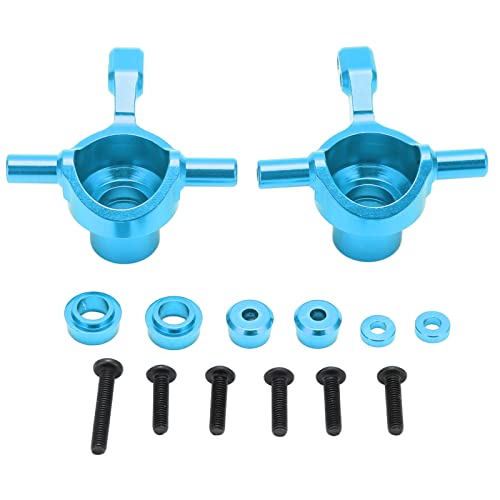 XUXHOU Vordere Knöchelarme Set, Aluminiumlegierung Upgrade Knuckle Arms Fernbedienungsauto -Upgrade -Teile für TT02 (Blau 69x38x35cm / 27,2x15.0x13,8in) von XUXHOU