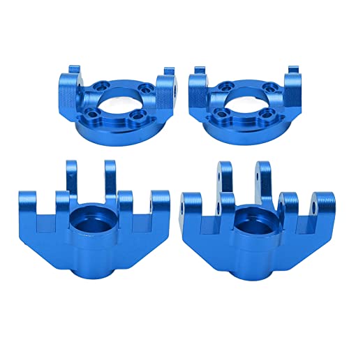 XUXHOU Vordere Lenkschale, Aluminiumlegierung, Vordere C-Sitzbasis, C-Knöchel-Trägerblöcke für LOSI LMT 1/8 Truck (Blue) von XUXHOU