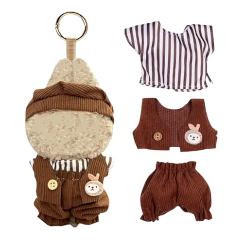 Hasen-Puppenanhänger, inklusive süßem Puppenkleid, süßem Plüschanhänger und Plüschgrußkarte, modisches Geschenk für Unisex-Freunde, kann als Taschenaccessoire und Schlüsselanhänger verwendet werden. Hasen-Puppenanhänger, inklusive süßem Puppenkleid, süßem Plüschanhänger und Plüschgrußkarte, modisches Geschenk für Unisex-Freunde, kann als Taschenaccessoire und Schlüsselanhänger verwendet werden. von XUZWECP