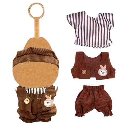 Hasen-Puppenanhänger + süßes Puppenkleid, süßer Plüschanhänger und Plüschgrußkarte, modisches Geschenk für Unisex-Freunde, kann als Taschenaccessoire und Schlüsselanhänger verwendet werden. Hasen-Puppenanhänger + süßes Puppenkleid, süßer Plüschanhänger und Plüschgrußkarte, modisches Geschenk für Unisex-Freunde, kann als Taschenaccessoire und Schlüsselanhänger verwendet werden. von XUZWECP