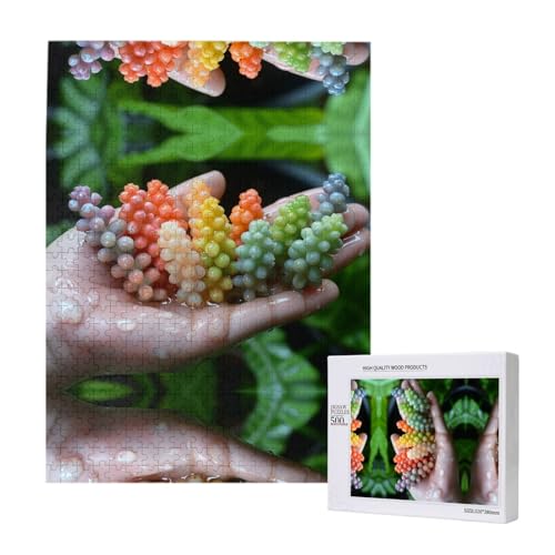 Erwachsenenpuzzle 500 Teile - Foto Level Bild Puzzle, perfekte Herausforderung für Familie und Freunde von XVFLOREG
