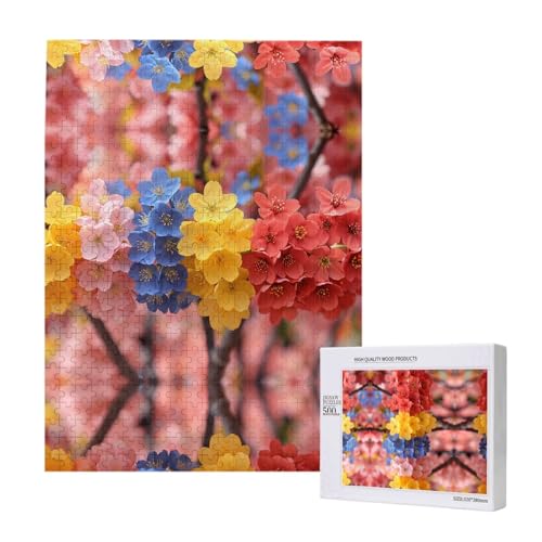 Erwachsenenpuzzle 500 Teile - Foto Level Bild Puzzle, perfekte Herausforderung für Familie und Freunde von XVFLOREG