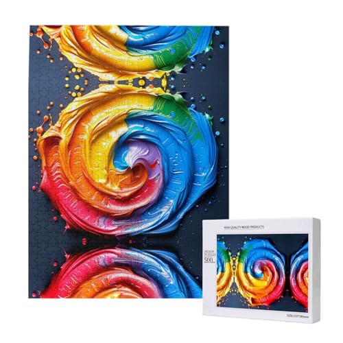 Erwachsenenpuzzle 500 Teile - Foto Level Bild Puzzle, perfekte Herausforderung für Familie und Freunde von XVFLOREG