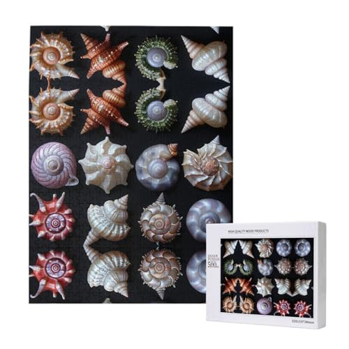 Erwachsenenpuzzle 500 Teile - Foto Level Bild Puzzle, perfekte Herausforderung für Familie und Freunde von XVFLOREG