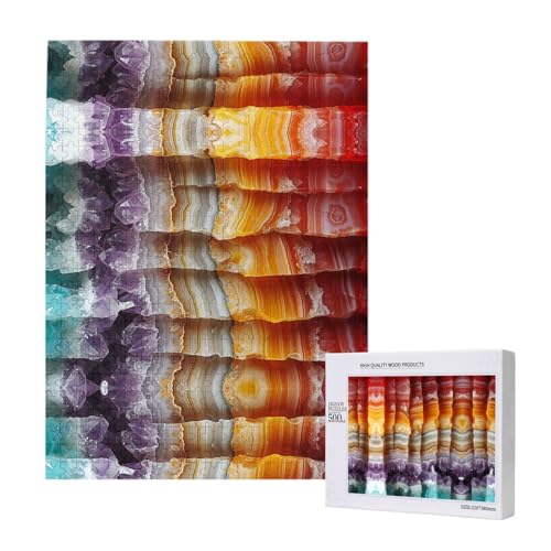 Erwachsenenpuzzle 500 Teile - Foto Level Bild Puzzle, perfekte Herausforderung für Familie und Freunde von XVFLOREG