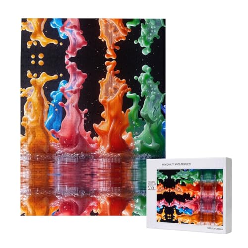 Erwachsenenpuzzle 500 Teile - Foto Level Bild Puzzle, perfekte Herausforderung für Familie und Freunde Erwachsenenpuzzle 500 Teile - Foto Level Bild Puzzle, perfekte Herausforderung für Familie und Freunde von XVFLOREG