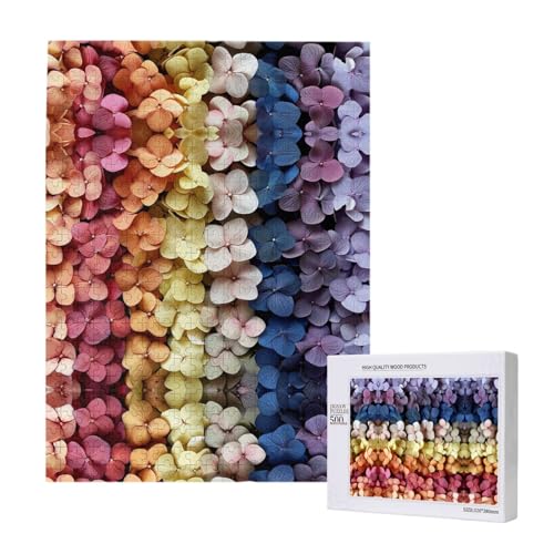 Erwachsenenpuzzle 500 Teile - Foto Level Bild Puzzle, perfekte Herausforderung für Familie und Freunde von XVFLOREG