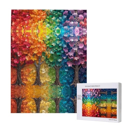Erwachsenenpuzzle 500 Teile - Foto Level Bild Puzzle, perfekte Herausforderung für Familie und Freunde von XVFLOREG