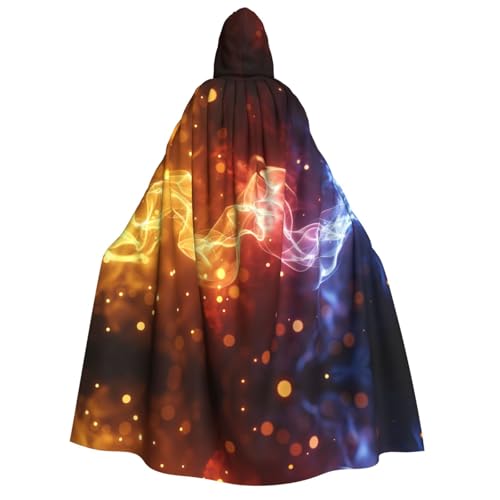 Xvfloreg Dreamy Lightning Kapuzenumhang High-Definition Gedruckt Neutral Kapuzenumhang Rollenspiel Kostüm von XVFLOREG