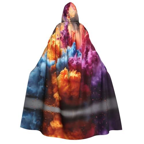 Xvfloreg Explosion Smoke Umhang mit Kapuze, neutraler High-Definitiondruck, Rollenspiel-Kostüm Xvfloreg Explosion Smoke Umhang mit Kapuze, neutraler High-Definitiondruck, Rollenspiel-Kostüm von XVFLOREG